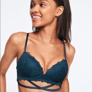 Black VS PINK  strappy bra